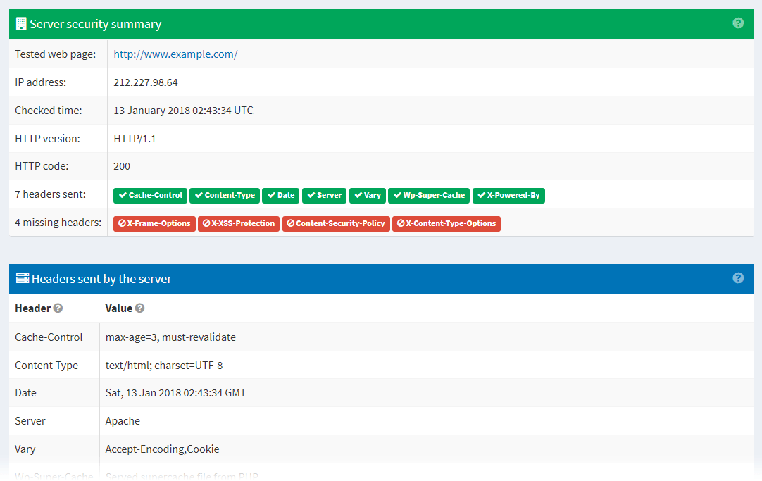 Improve the security settings of your server