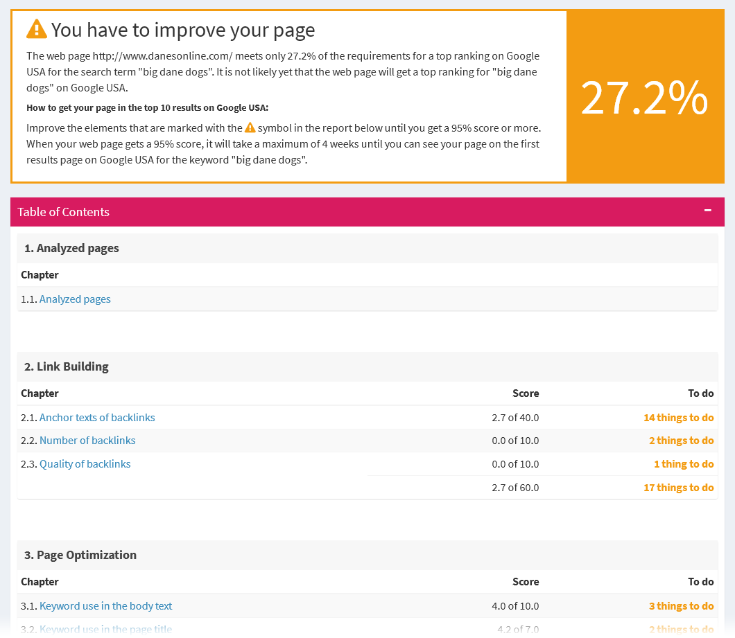 website optimization tool and search engine optimization tools