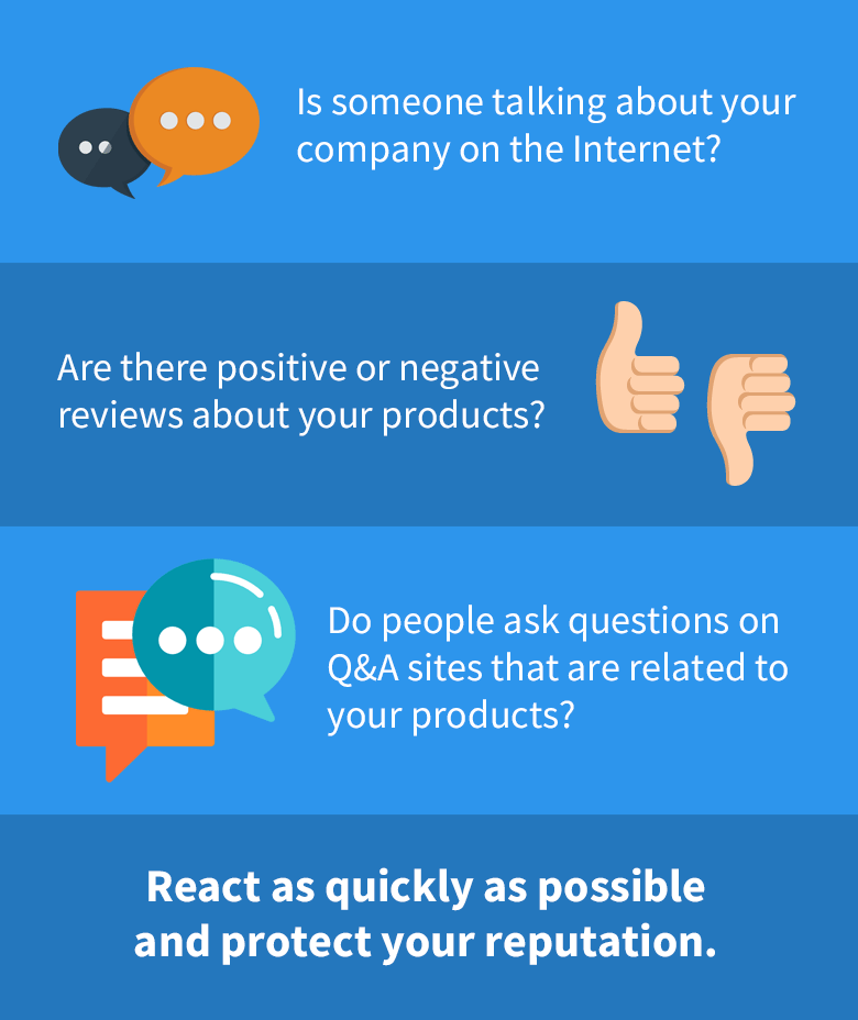 Infographic: reputation manager